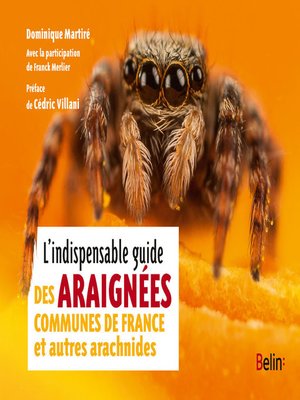 cover image of L'indispensable guide des araignées de France et autres arachnides